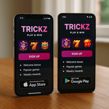 Trickz Casino - Mobile Apps - Browser Version